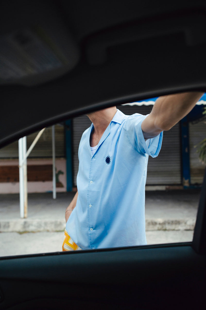 EMBROIDERED SUN SHIRT