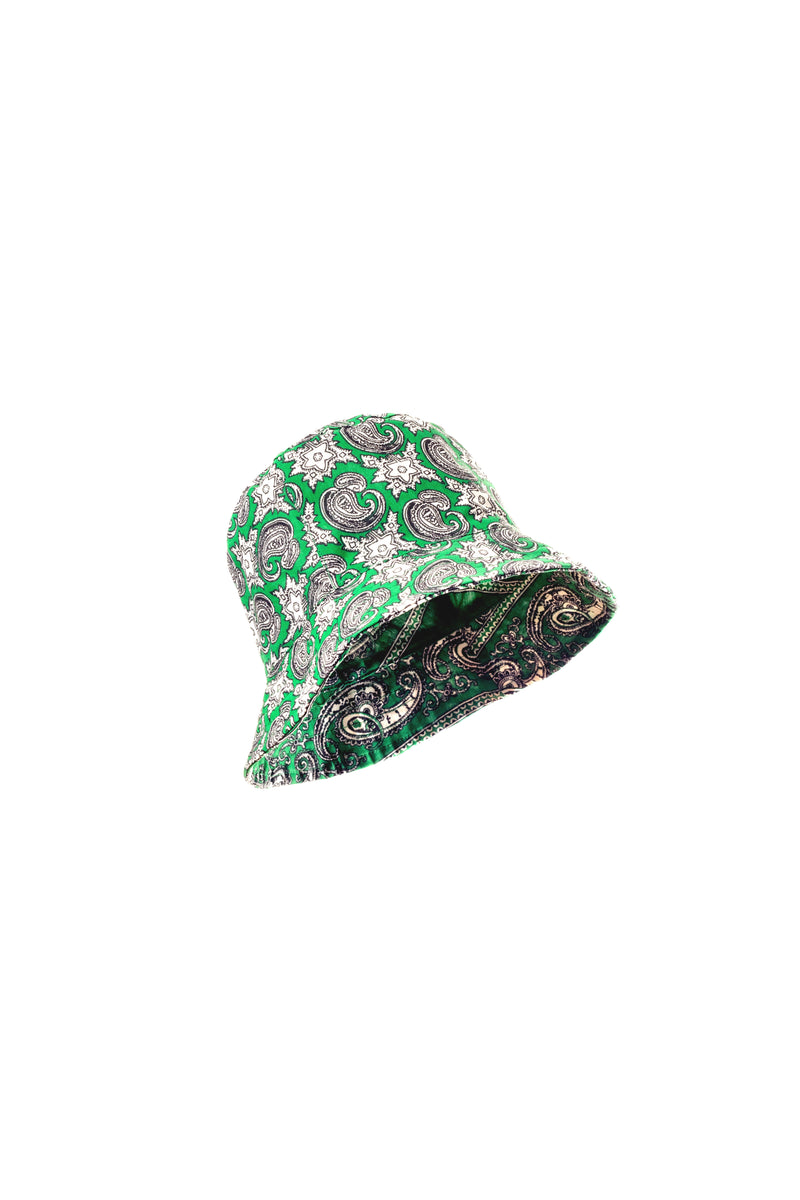 green bucket hat 