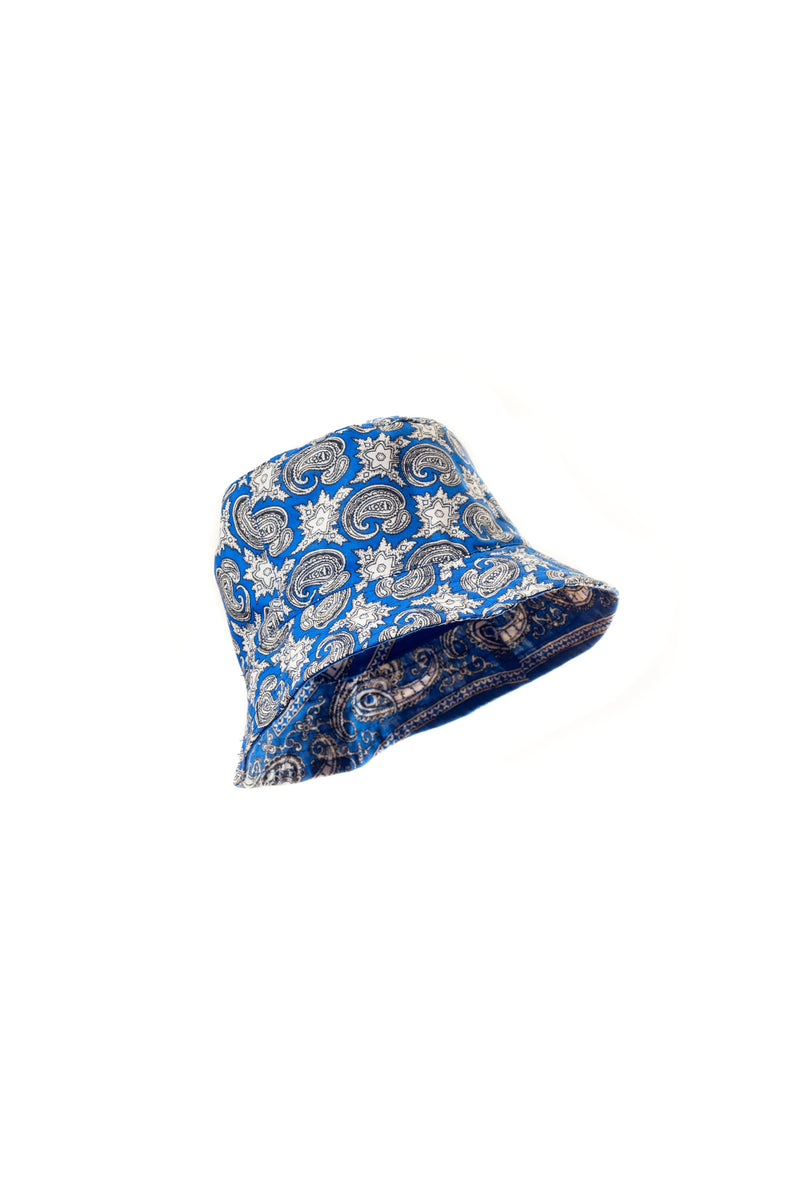 blue bucket hat 