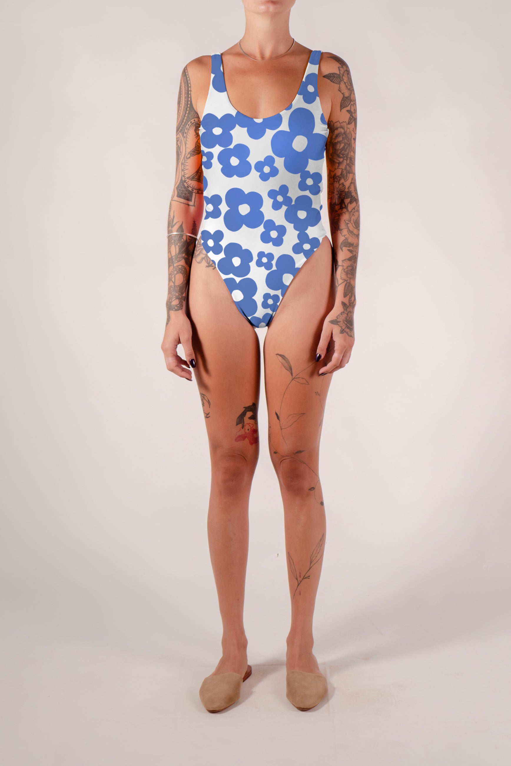 Printed swimwear one piece 