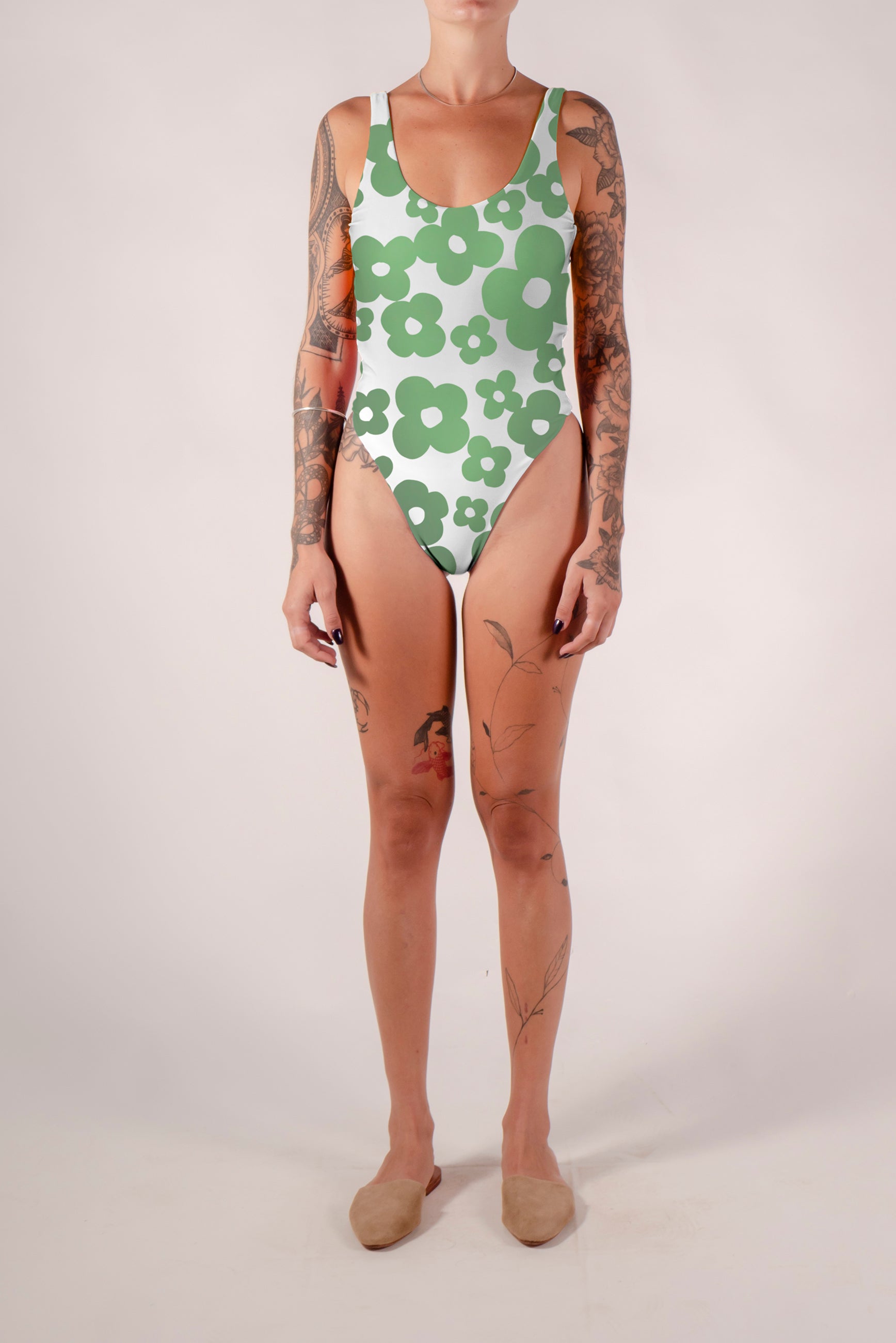 Printed swimwear one piece 